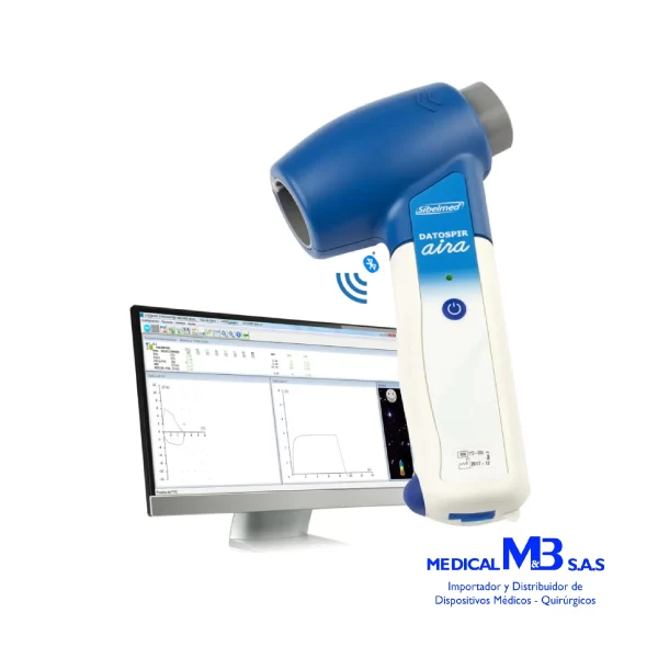 Dispositivo DATOSPIR aira Espirometro Informatizado Sibelmed - Medical M&B Tienda